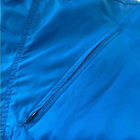 VTG SKYR Jacket Womens M Medium Blue Windbreaker Lightweight Half Zip Pullover - Picture 4 of 11